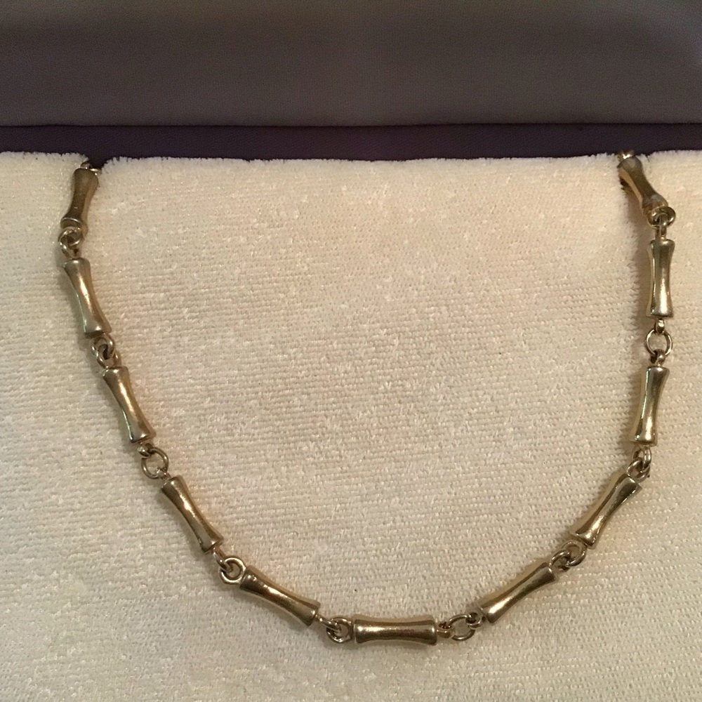Vintage Vendome Gold Toned Unique Necklace